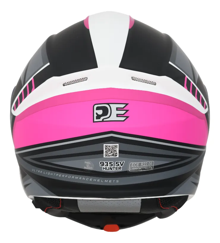 Casco Para Moto Rebatible Punto Extremo Way 935 Doble Visor - Imagen 5