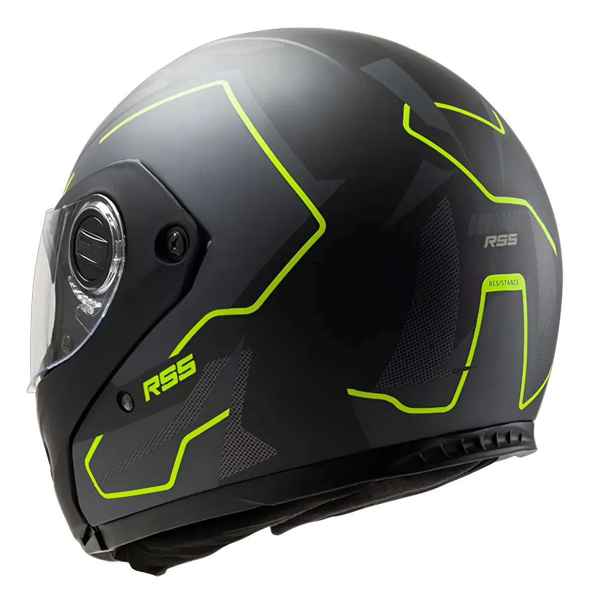 Casco de moto Rebatible Hawk RS5 Doble Visor - Imagen 3
