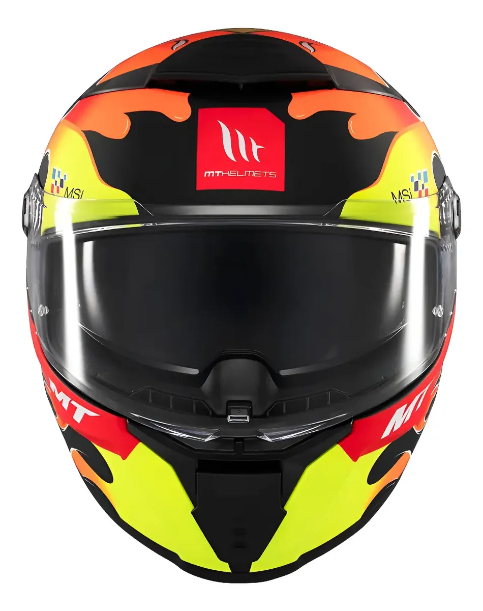 Casco De Moto Mt Thunder 4 Yamanaka Doble Visor - Imagen 3