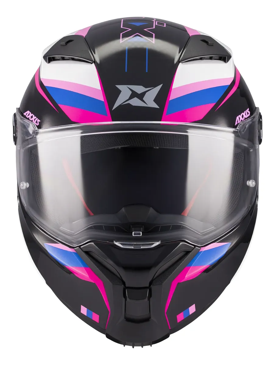 Casco De Moto Integral Axxis Fenix Turbulence B8 + Spoiler - Imagen 3
