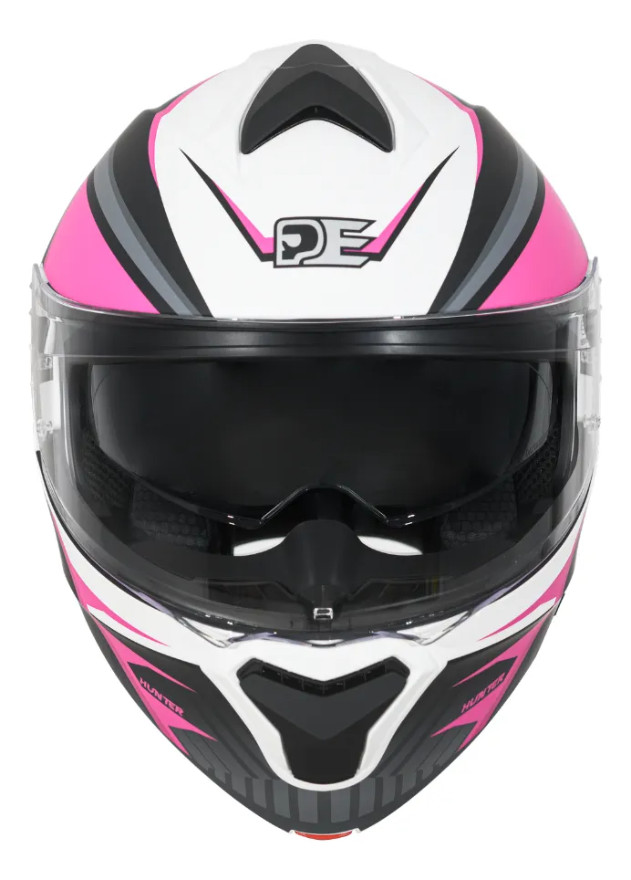 Casco Para Moto Rebatible Punto Extremo Way 935 Doble Visor - Imagen 4