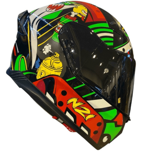 Casco de moto Integral Nzi Go Rider Doble Visor - Imagen 3
