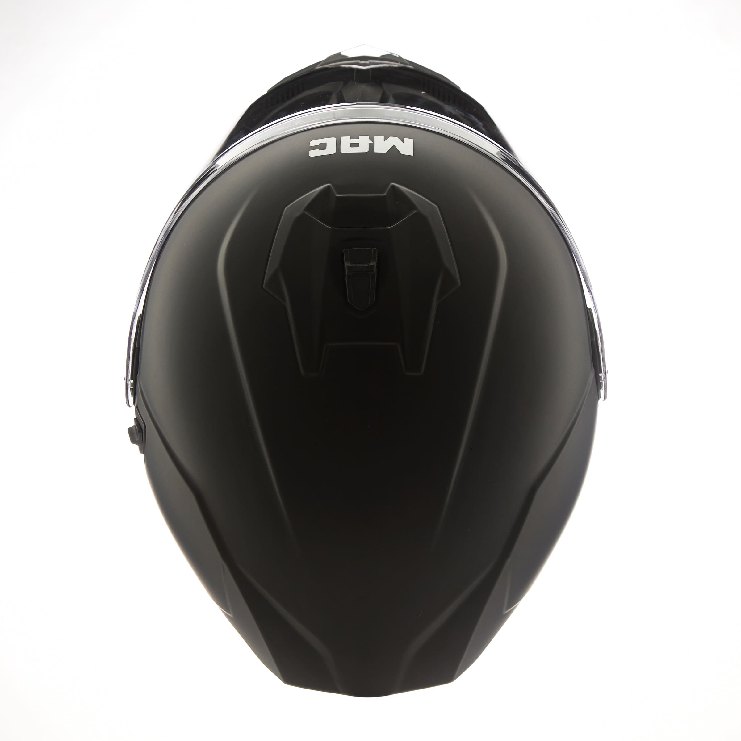 Casco Moto Rebatible Mac Blaze Solid Negro Mate - Imagen 4
