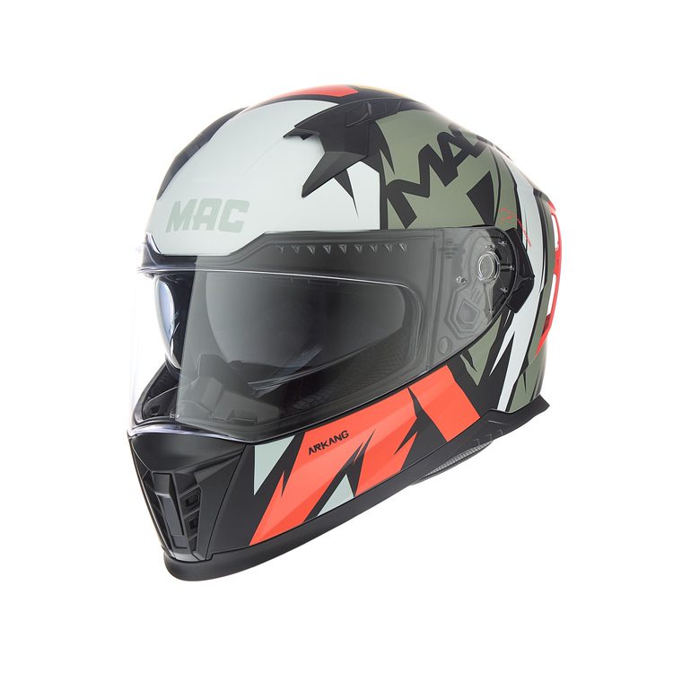 Casco De Moto Mac Ff069 Arkang Doble Visor - Imagen 3