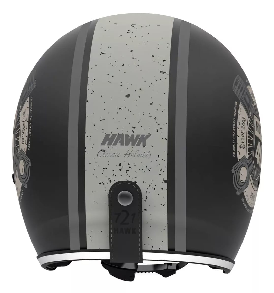 Casco para moto abierto Hawk 721 ruta 40 - Imagen 5