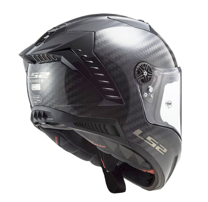 Casco LS2 805 Thunder Fibra de Carbono + Visor Negro Extra y Pinlock - Imagen 3