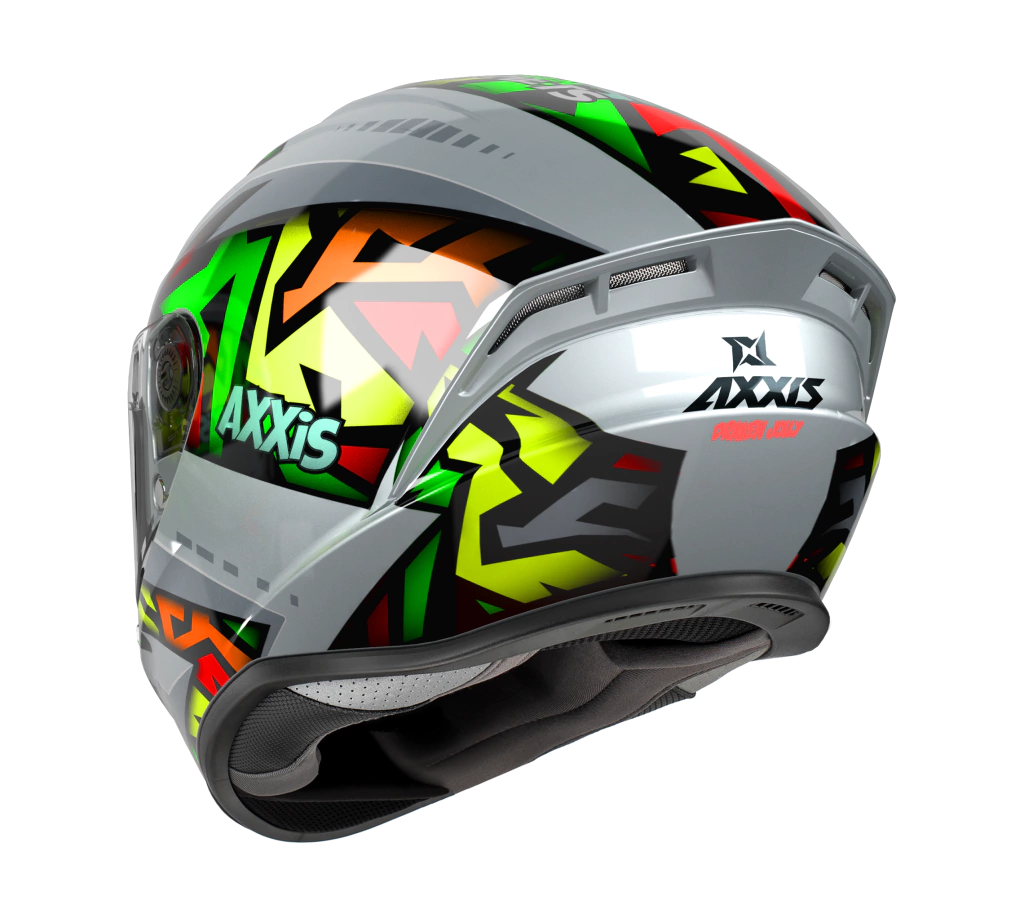 OFERTA! Casco Axxis Draken Jolly + Visor Extra Espejado - Imagen 3