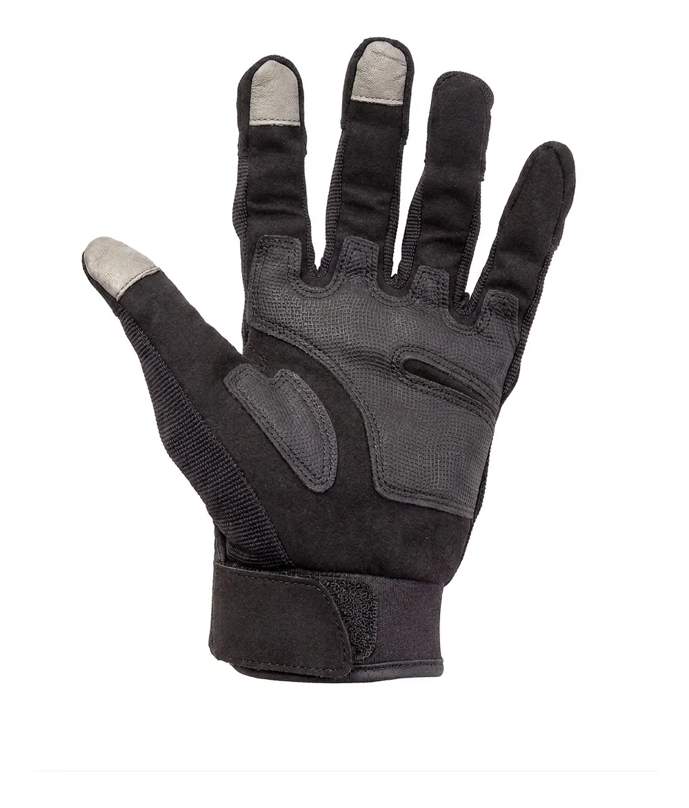 Guante Hawk Army Full Finger Cordura Protecciones Negro - Imagen 3