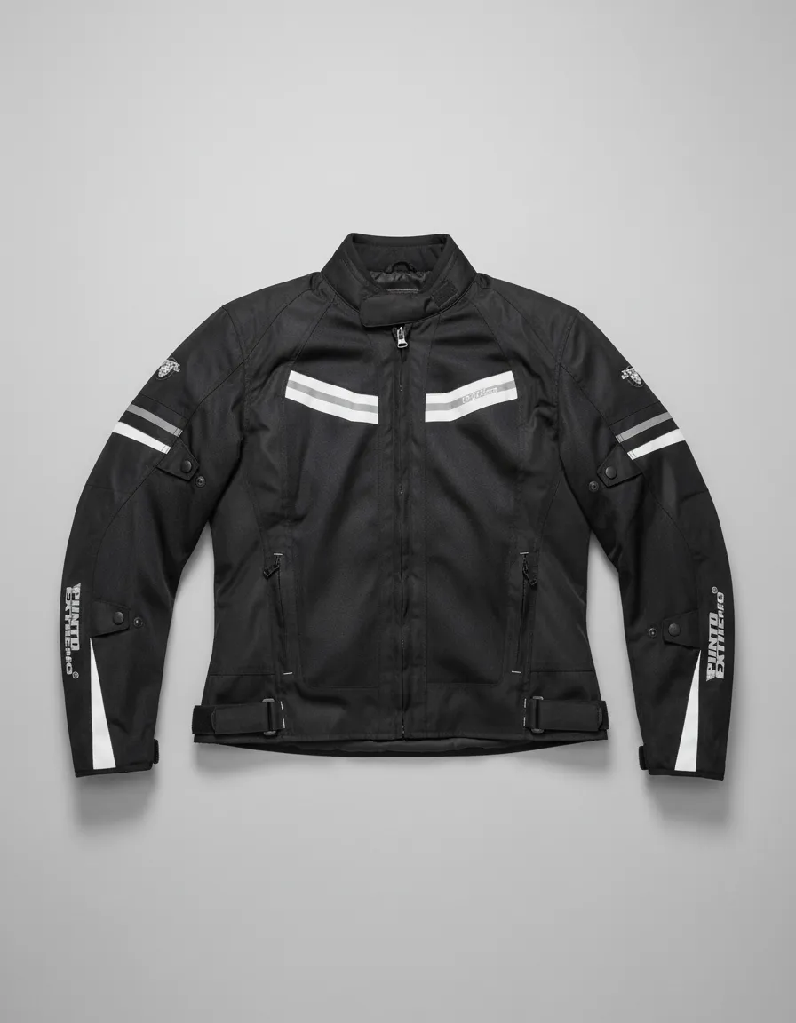 Campera de Moto Punto Extremo Verano Mallada Cordura Ventilaciones Protecciones Mujer - Imagen 6