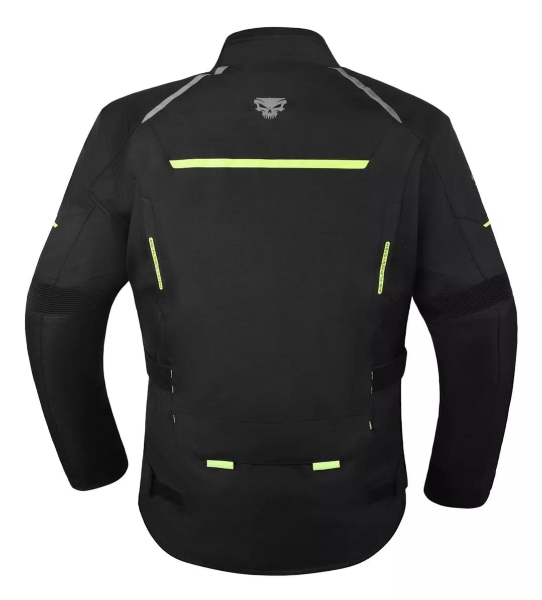 Campera Punto Extremo PK-03 Parka Cordura Protecciones Ventilaciones Verde - Imagen 3