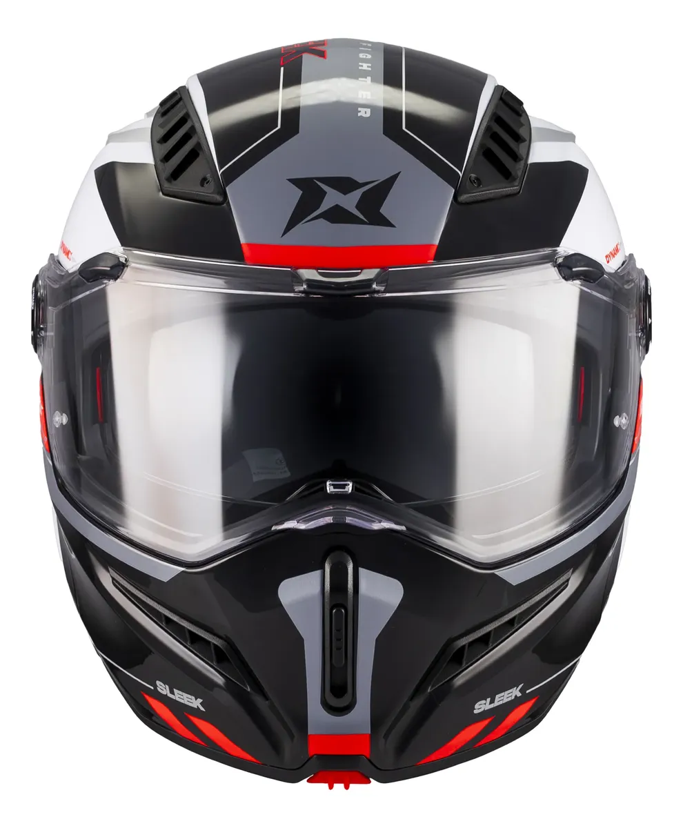 Casco Axxis Ghostfighter A2 Sleek Brillate Doble Visor - Imagen 3
