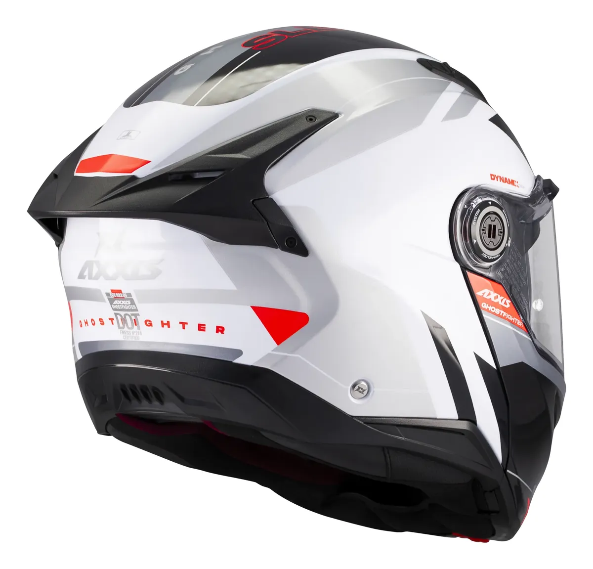Casco Axxis Ghostfighter A2 Sleek Brillate Doble Visor - Imagen 5