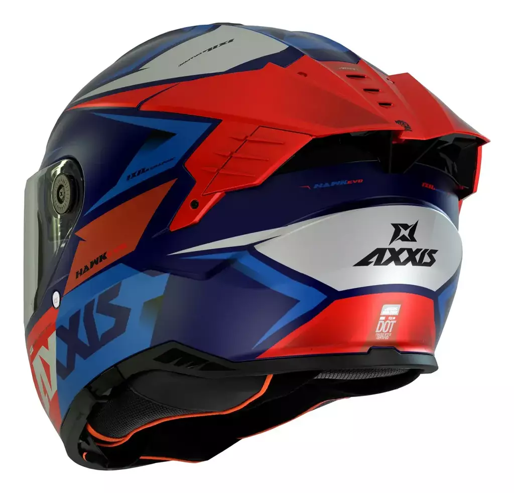 OFERTA! Casco Axxis Hawk Doble Visor EQRS - Imagen 3